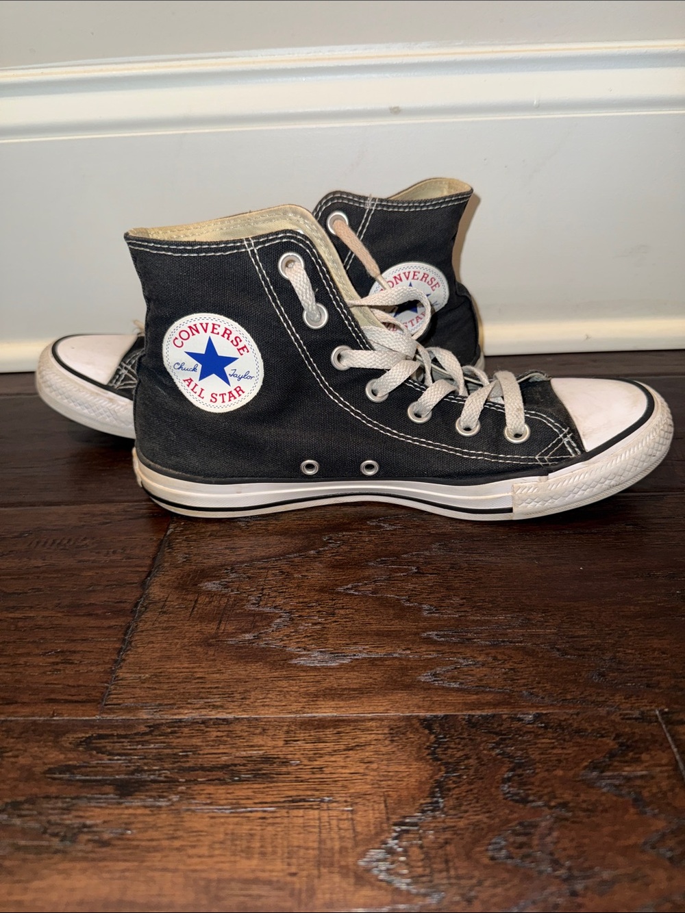 Converse All Star Classic High-Top Sneakers - Black W 8